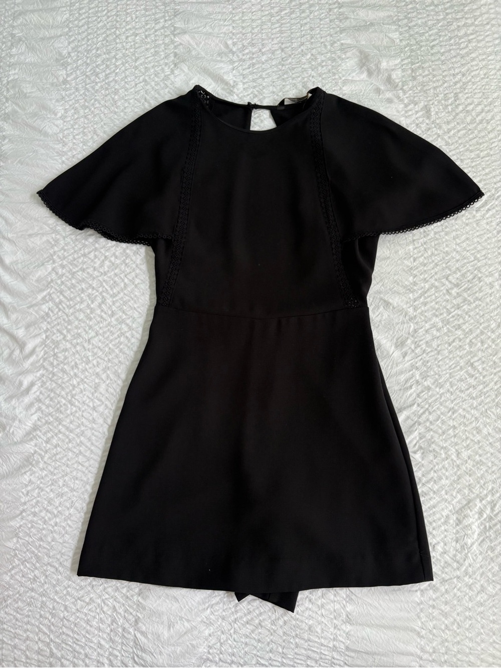 Zara Trafaluc Collection Black Mini Dress/Romper